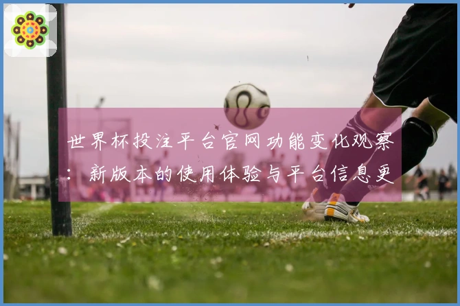 世界杯投注平台官网功能变化观察：新版本的使用体验与平台信息更新