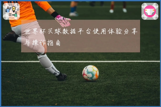 世界杯买球数据平台使用体验分享与操作指南